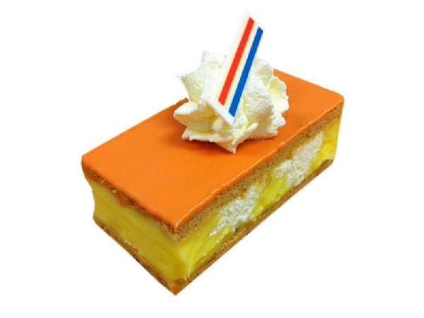 Oranje tompouce