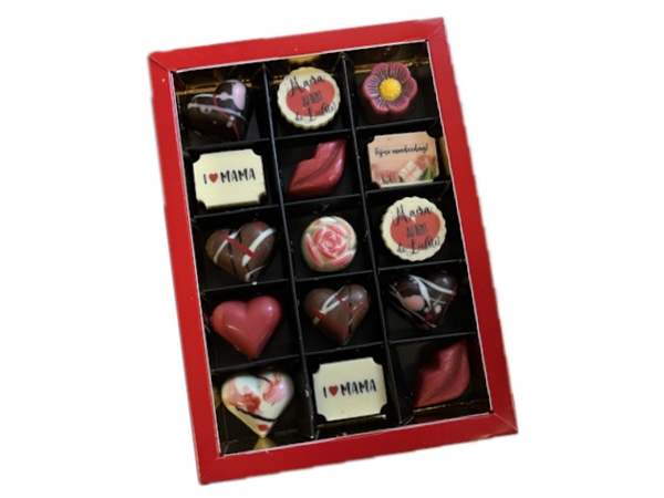 Moederdag bonbons 15 st