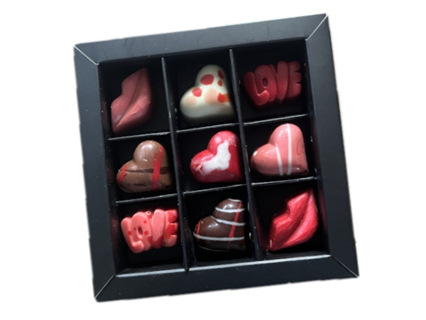 Doosje Valentijn bonbons